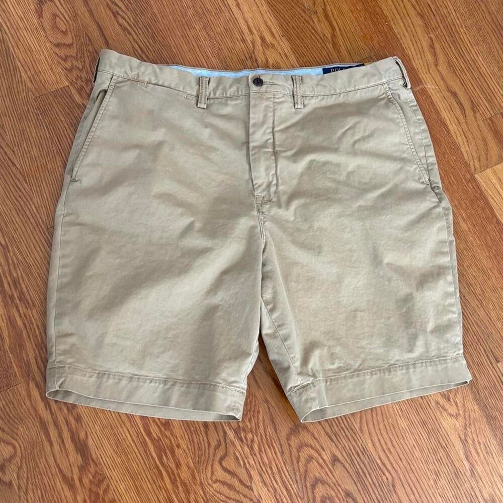 Polo Ralph Lauren preppy golf Men's coastal khaki chino classic Shorts pony